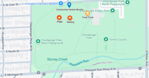 Map of Ellenberger